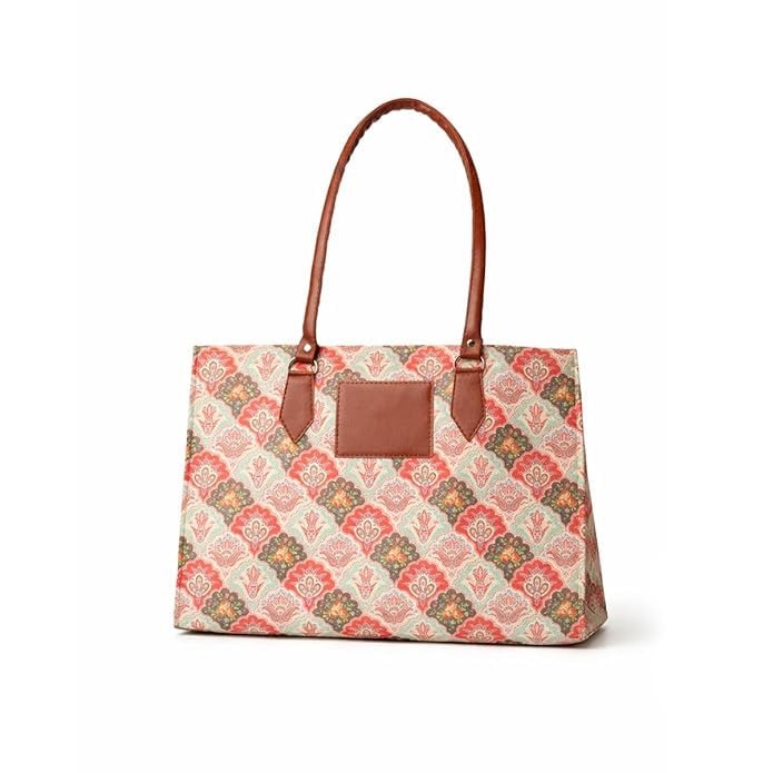 Floral Paisley Print Tote Bag - Image 5