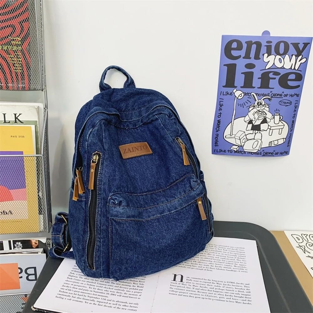 ZAINTO® Denim Backpack for Women - Image 4